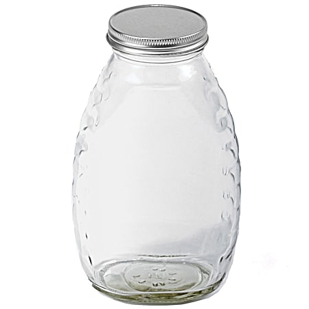16 oz Glass Jar - 12 pk
