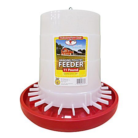 Hanging Poultry Feeder - 11 Lb.