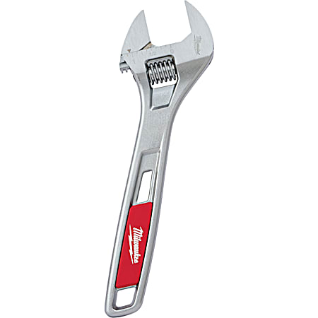 8 in Adjustable Chrome-Plated Wrench