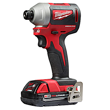 Milwaukee M18 1/4 in Hex Impact Kit w/Battery