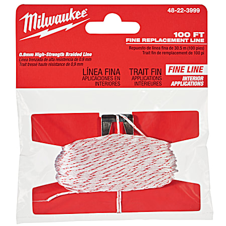 Milwaukee 100 ft Precision Line Replacement Chalk Line