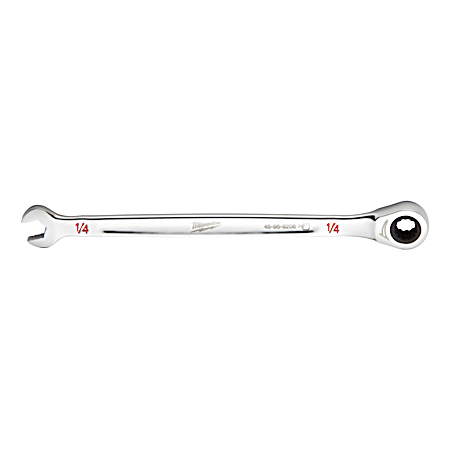 1/4 in SAE Ratcheting Combo Wrench
