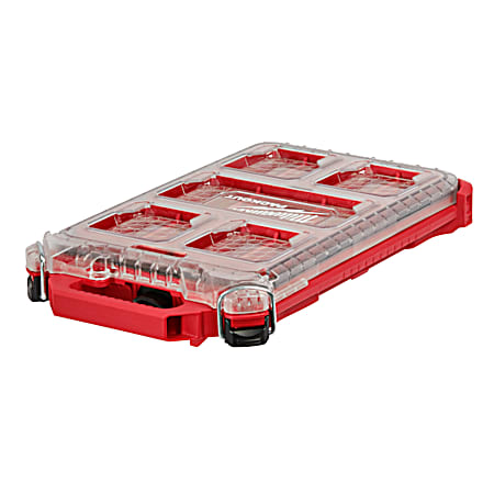 Milwaukee PACKOUT 16 in Red  Low-Profile Compact Organizer