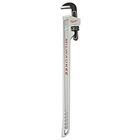 Milwaukee 10L Aluminum 10 in Pipe Wrench w/ POWERLENGTH Handle