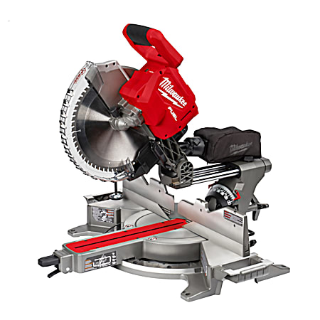 Milwaukee M18 FUEL 12 in Dual Bevel Sliding Compound Miter Saw - Tool Only