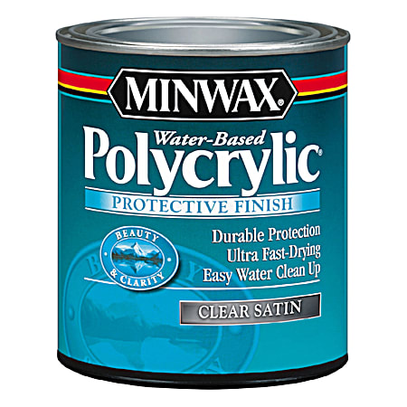 1 qt Water-Based Polycrylic