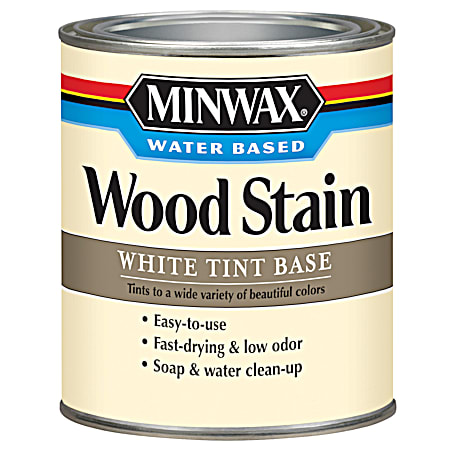 Minwax White Tint Base Water Based Wood Stain
