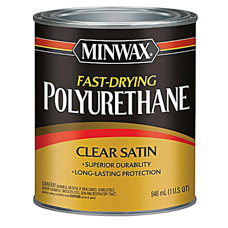 Minwax Fast-Drying Polyurethane - 1 Qt.