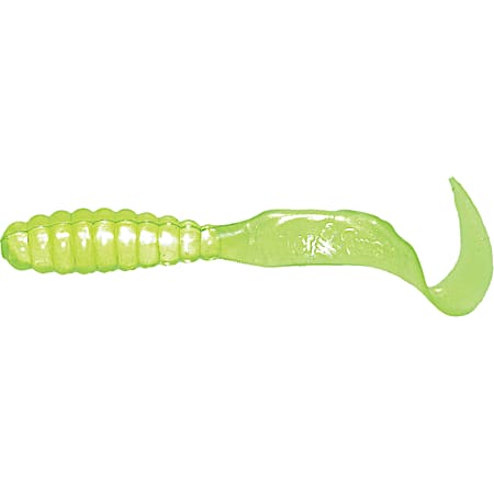 Chartreuse Meeny Curly Tail Grub