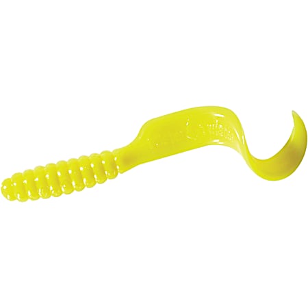 Mister Twister Twister Tail Grub - Yellow