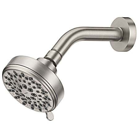 Ignite Spot Resist Brushed Nickle 5-Function Wall Mount Showerhead