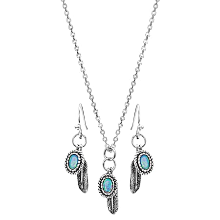 Wishing On Hope Opal Jewelry Set