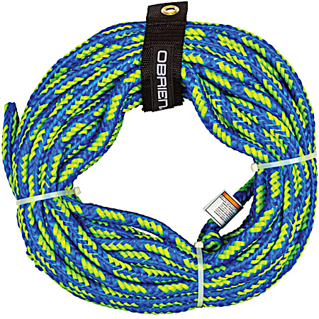 60 ft 4-Rider Blue & Green Tube Tow Rope