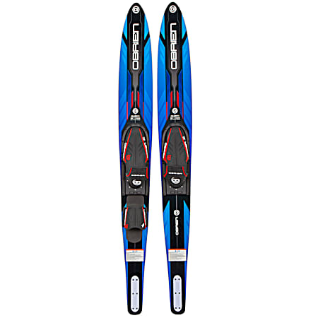 O'Brien Blue 68-in Adult Celebrity Combo Skis