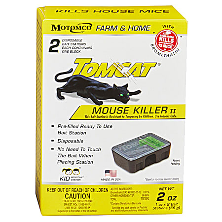 Tomcat Mouse Killer 2 - 2 Pk