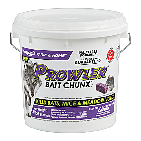 Prowler 4 lb Pail Bait Chunx
