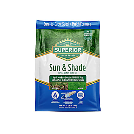 Sun & Shade Complete Lawn Repair Kit