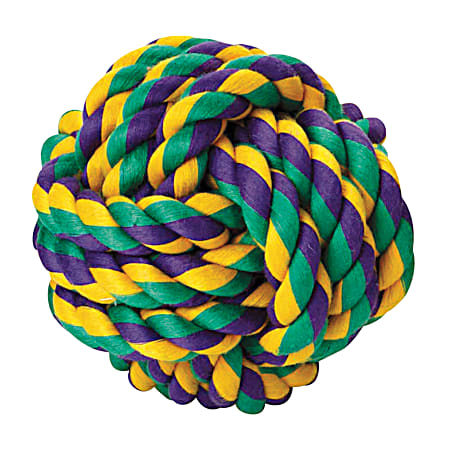 2.5 in Nuts for Knots Dog Toy - Assorted
