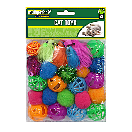 Cat Toy Value Pack - 24 Pc