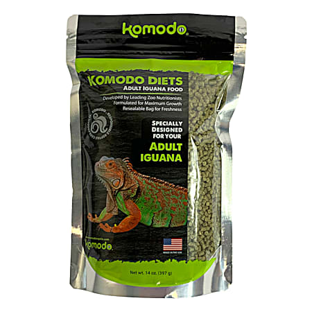 14 oz Komodo Diets Adult Iguana Food
