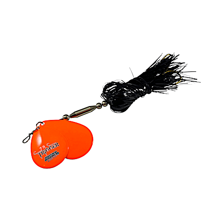Black Orange 7/9 Trigger Musky Bait