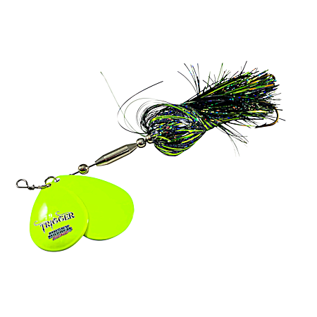 Black Chartreuse Chartreuse 7/9 Trigger Musky Bait