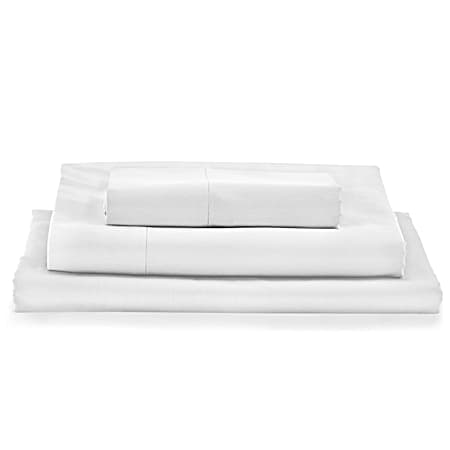 MyPillow Giza Dreams White Bed Sheets Set