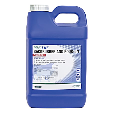 2.5 gal Backrubber & Pour-On Insecticide