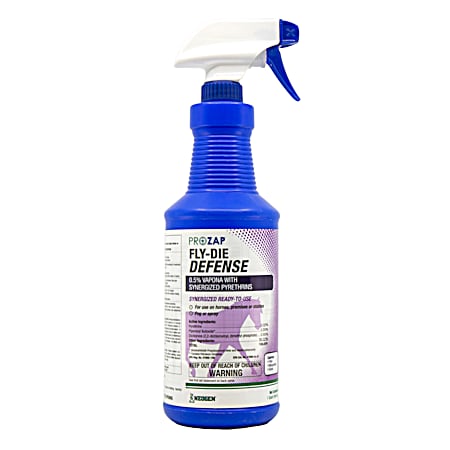 Prozap Fly-Die Defense 32 oz Equine Fly Spray