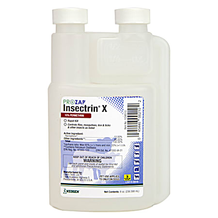 Prozap 8 oz Insectrin X Permethrin Concentrate Insect Control