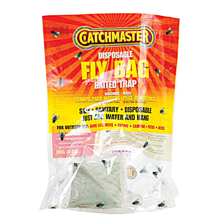 CatchMaster Disposable Fly Bag Baited Trap