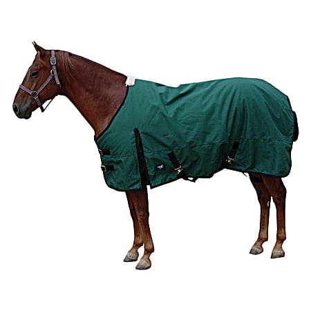 75 in Green Turnout Blanket