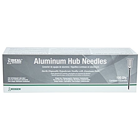 Ideal Aluminum Hub Disposable Needle