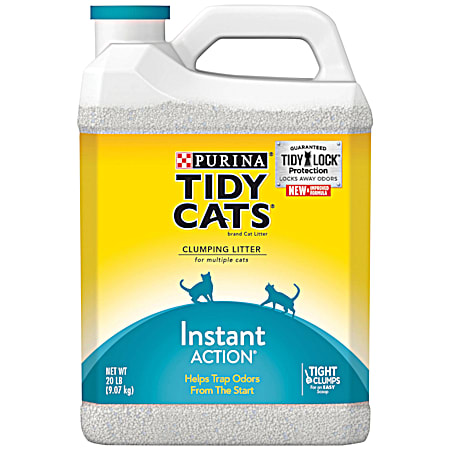 Tidy Cats Instant Action Scoopable Cat Litter - 20 Lb.