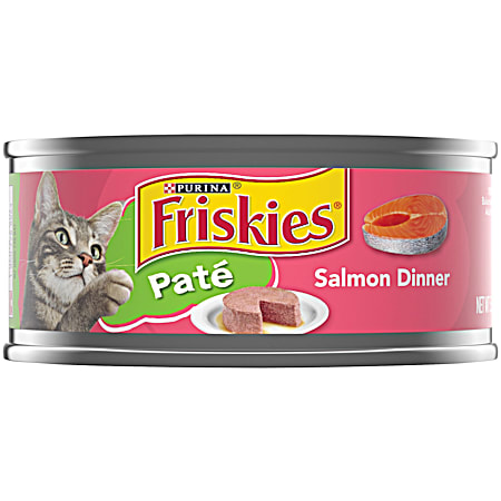 Purina Friskies Adult Pate Salmon Dinner Wet Cat Food