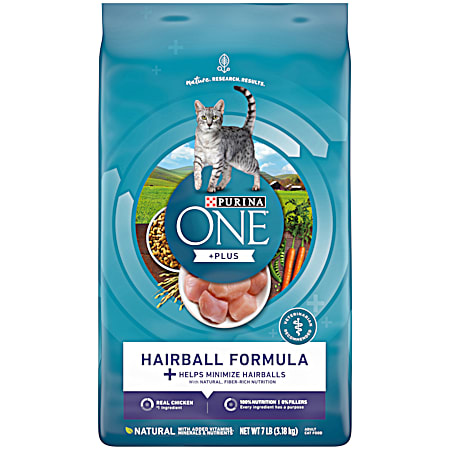 Purina ONE Adult Hairball Formula Dry Cat Food