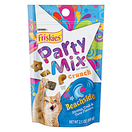 Purina Friskies Party Mix Adult Beachside Crunch Cat Treats