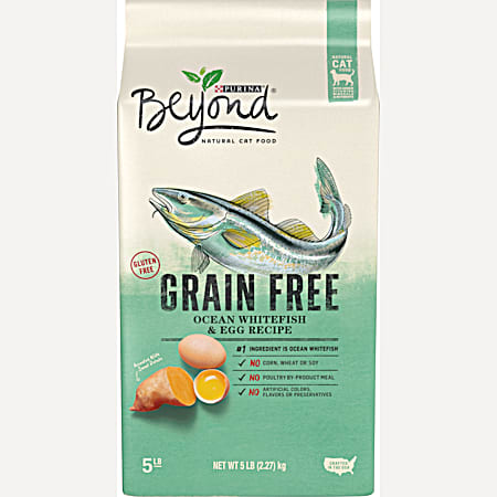 Purina Beyond Grain Free Ocean Whitefish & Egg Recipe Dry Cat Food