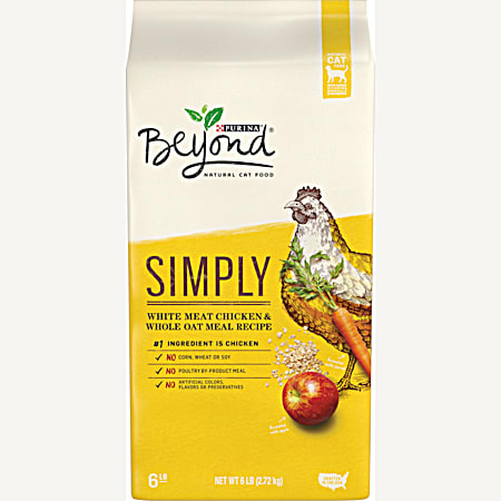Purina Beyond Simply White Meat Chicken & Whole Oat Meal Recipe Dry Cat Food