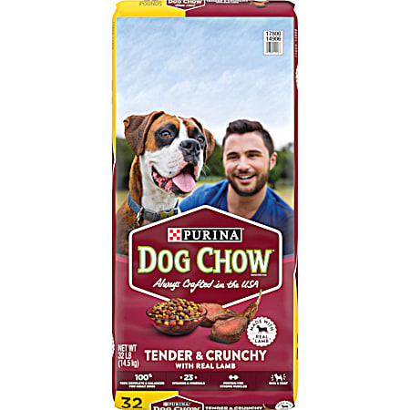 Purina Dog Chow Tender & Crunchy Lamb Adult Dry Dog Food