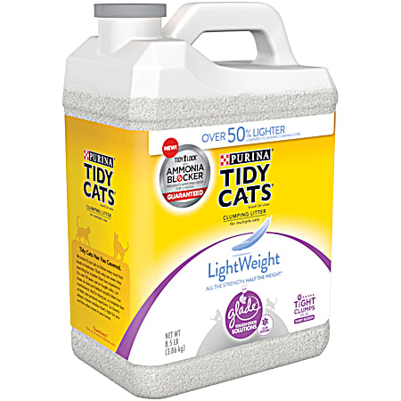 Tidy Cats LightWeight With Glade Clumping Litter - 8.5 Lb.