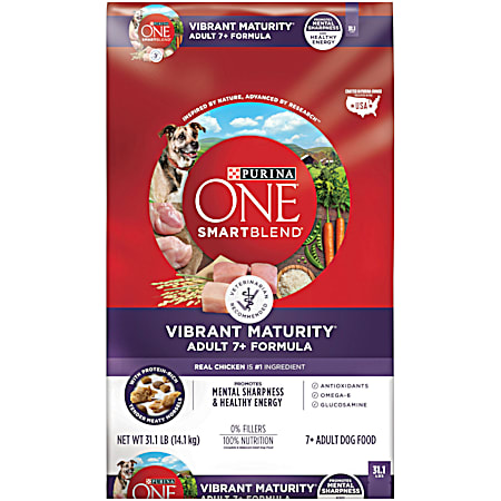 Purina ONE Vibrant Maturity 7+ Senior Chicken Dry Dog Food