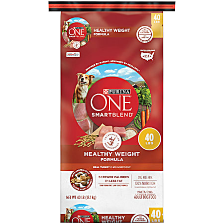 Purina ONE Healthy Weight Formula Adult Turkey Dry Dog Food