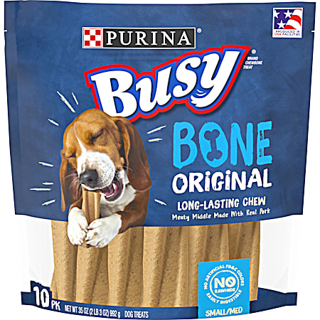 Purina Busy Small/ Medium Busy Bone Dog Treats - 10 Pk