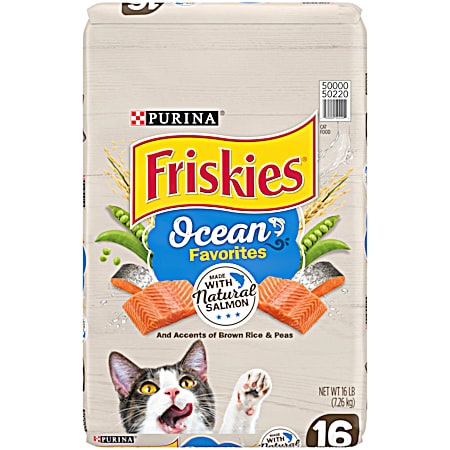 Purina Friskies Ocean Favorites Dry Cat Food