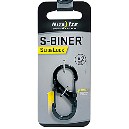 Nite Ize S-Biner SlideLock - Black