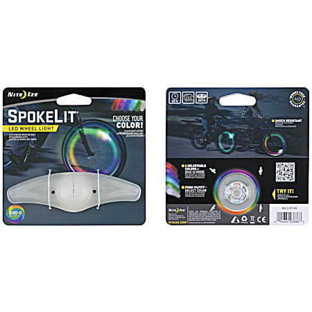 Nite Ize SpokeLit LED Wheel Light Disc-O Select