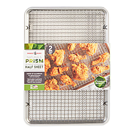 Nordic Ware Prism Half Sheet w/ Oven-Safe Nonstick Grid