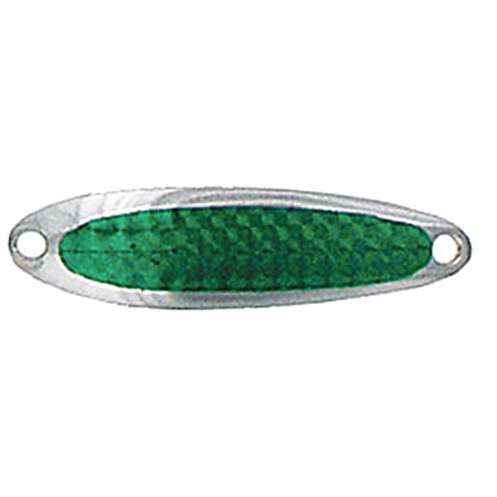 Krocodile Spoon - Chrome/Green Prism-Lite