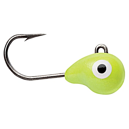 Tungsten Tubby Jig – Glow Chartreuse